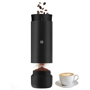 Portable Electric Coffee Grinder W/ Conical Burr 30 Grind Settings Espresso
